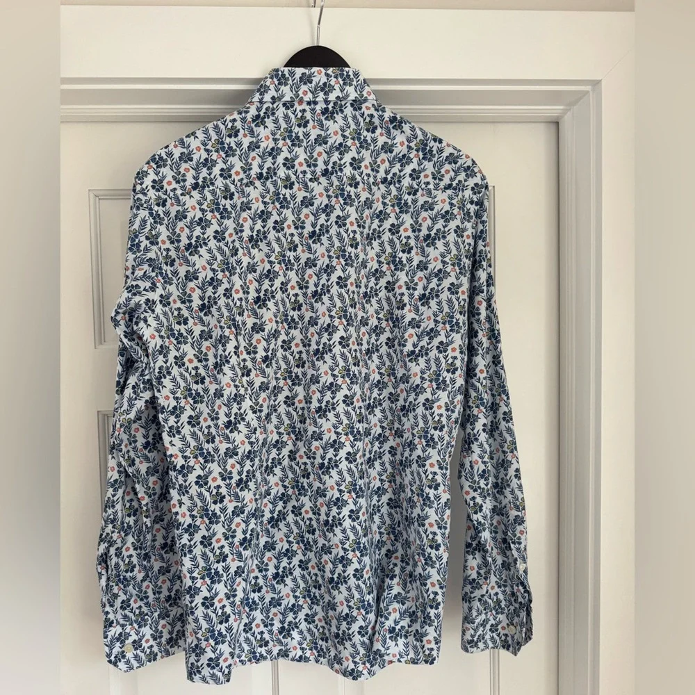 Mens Eton button down shirt - Picture 2 of 3